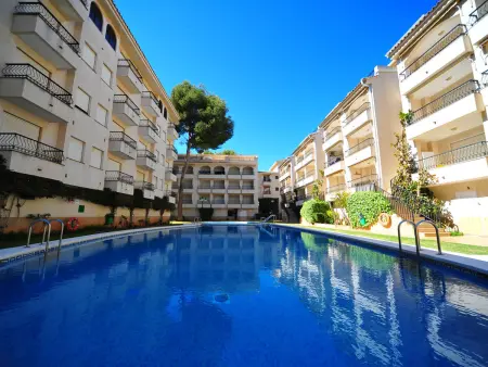Appartement 8 pers, 3 ch, piscine et jardin à Alcossebre