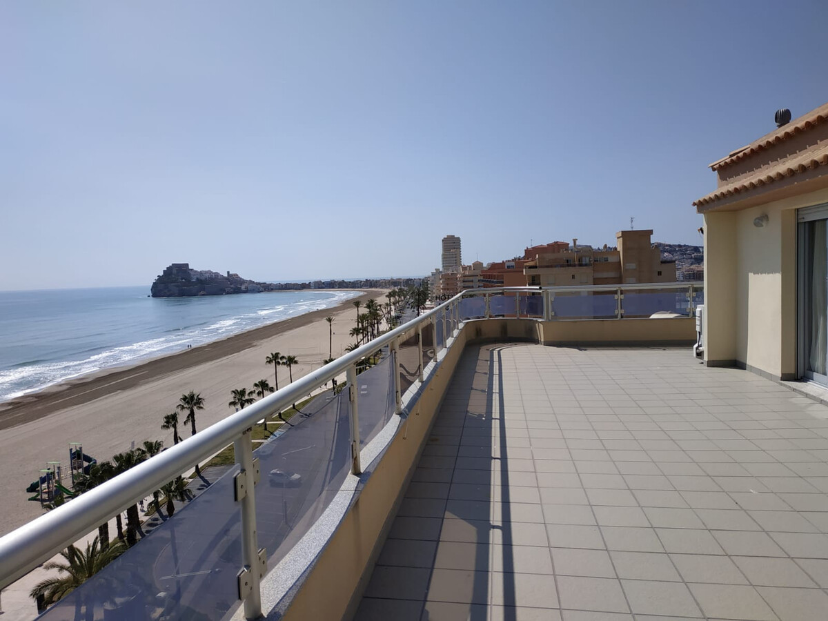 Penthouse Peñíscola : 2 ch, terrasse vue mer, 50 m plage - Photo 1
