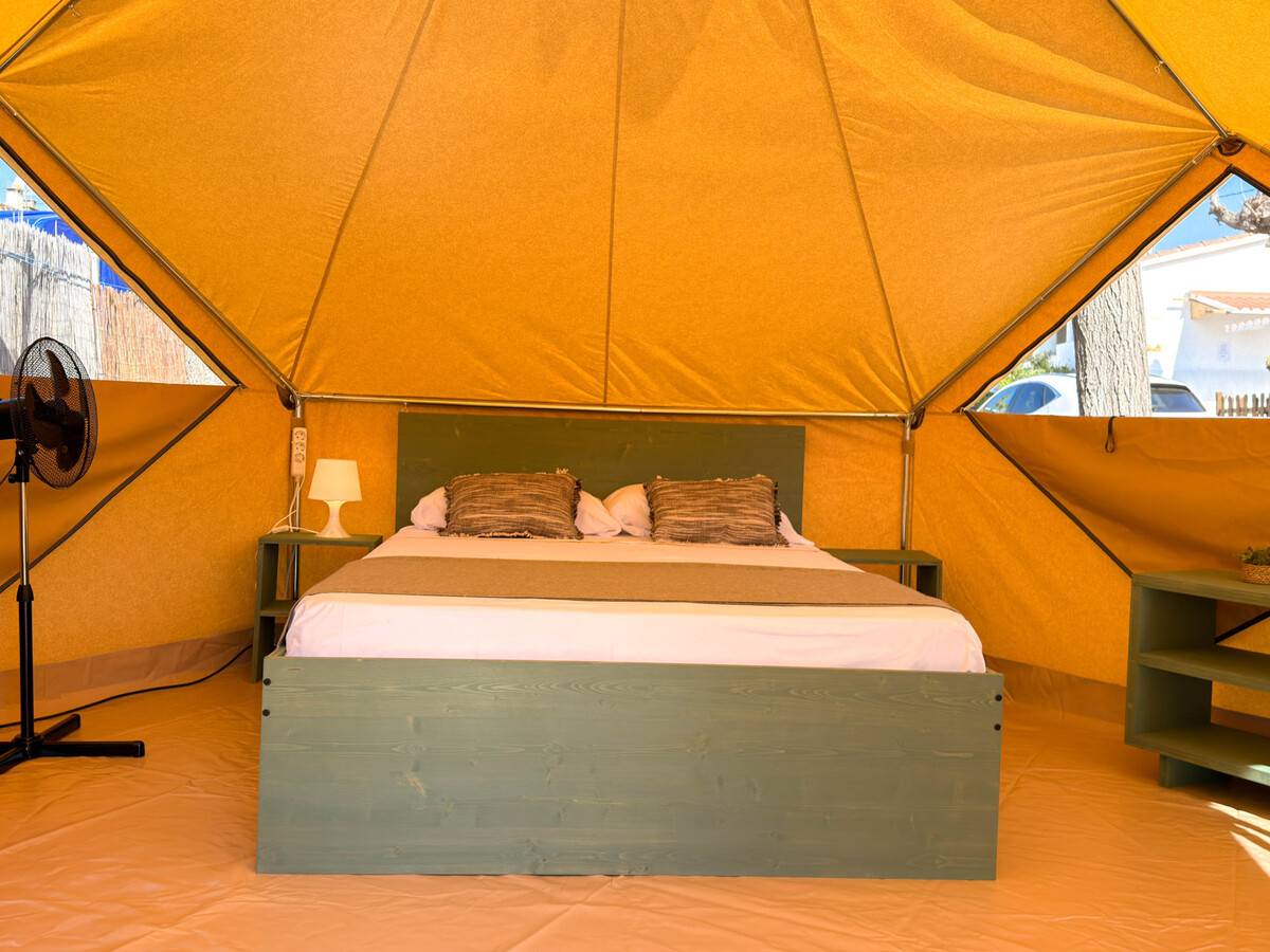 Tente glamping Costa Dorada, plage à pied - Photo 2