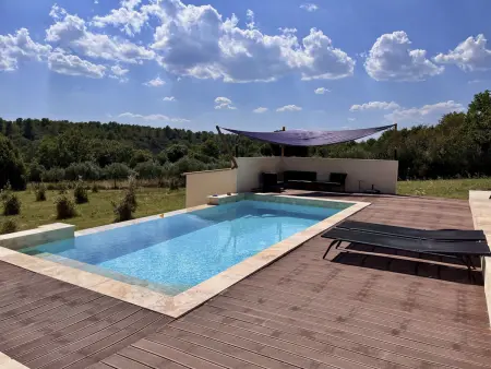 Villa Bienêtre à Moissac-Bellevue, piscine privée 8x4m : photo 24