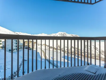 Appartement 4 pers. au pied des pistes, vue vallée à Saint-Lary-Soulan : photo 8