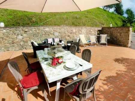Alla Piazzetta - Appartement 3 ch avec piscine en Toscane : photo 14