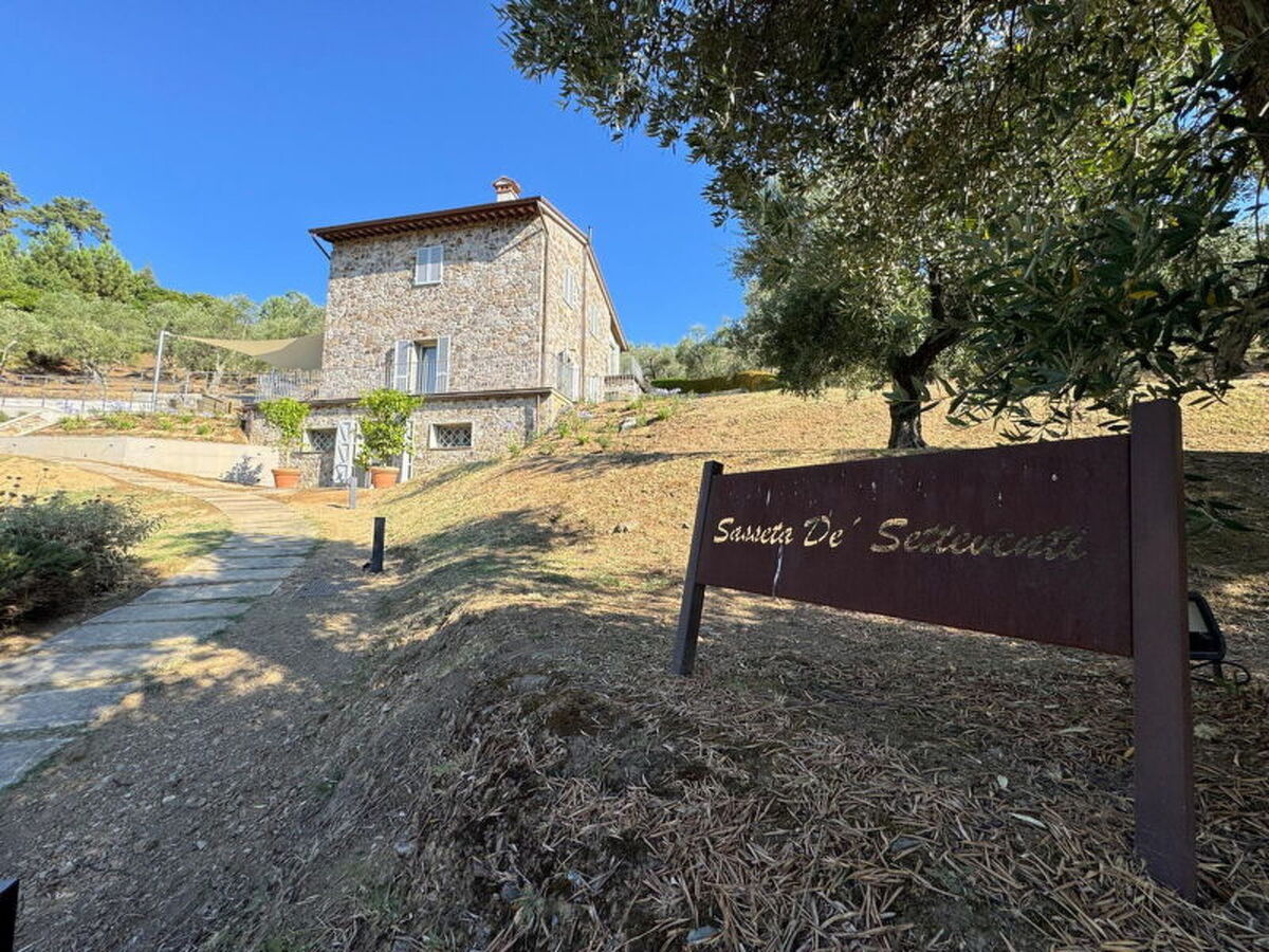 Casale Al Sasso, maison pierre avec piscine à Capannori - Photo 39