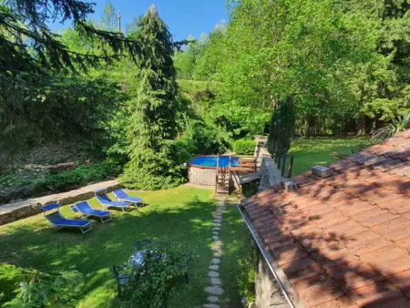 Il Molino, ancien moulin en pierre avec piscine