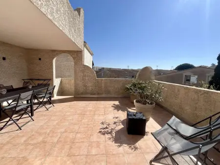 T2 mezzanine climatisé à Cap d'Agde avec piscine : photo 14