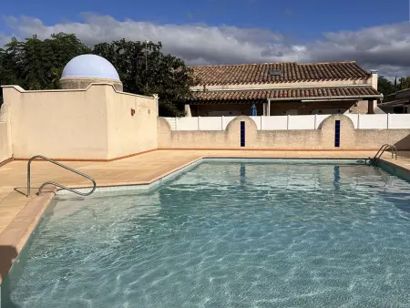 T2 mezzanine climatisé à Cap d'Agde avec piscine : photo 15