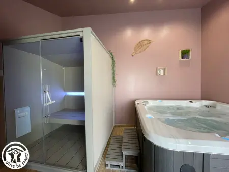 Gîte 6 pers. avec spa, sauna et hammam : photo 22