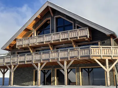 Location chalet à Besse et Saint Anastaise Super Besse, Chalet vue panoramique - 14 pers.