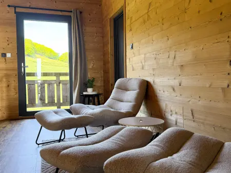 Chalet 14 pers. vue Monts du Cantal – Spa & loisirs - Photo 7
