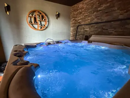 Chalet 14 pers. vue Monts du Cantal – Spa & loisirs - Photo 20