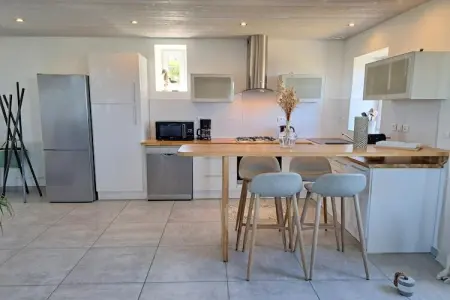 Maison 8 personnes avec terrasse, 100 m de la plage : photo 9