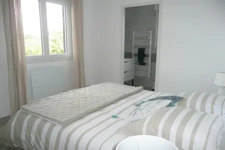 Maison 8 personnes avec terrasse, 100 m de la plage : photo 13