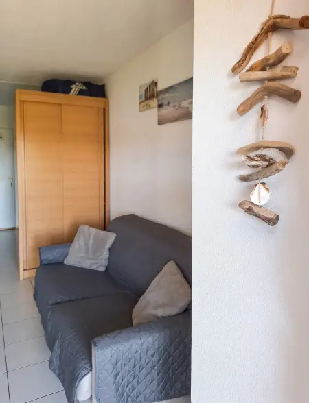 Studio avec balcon et piscine à Saint-Cyr-sur-Mer, 4 personnes : photo 3