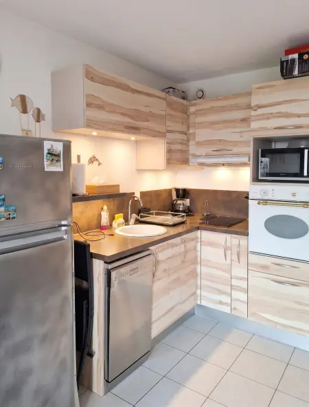 Studio avec balcon et piscine à Saint-Cyr-sur-Mer, 4 personnes : photo 31