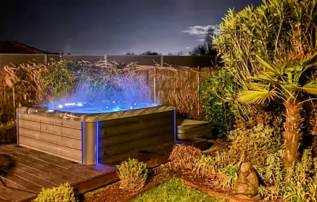 Maison 10 personnes avec piscine chauffée et sauna à Tarnès : photo 14