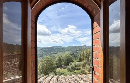 Maison en pierre avec piscine privée à Cavriglia : photo 9