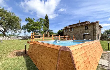 Maison en pierre avec piscine privée à Cavriglia : photo 11