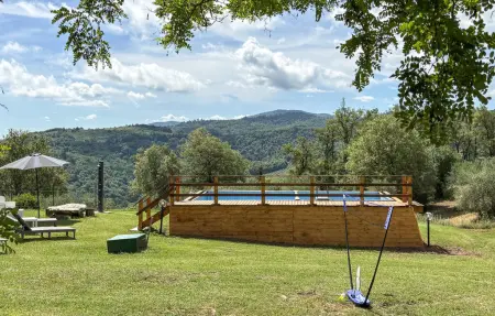 Maison en pierre avec piscine privée à Cavriglia : photo 12