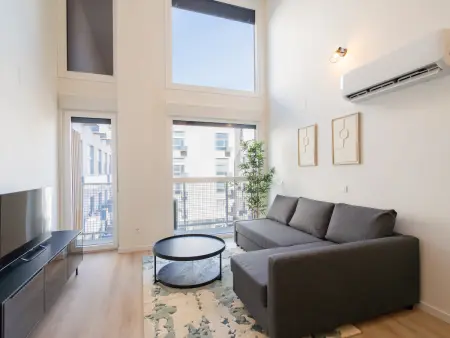 Loft industriel avec piscine privée à Madrid : photo 2
