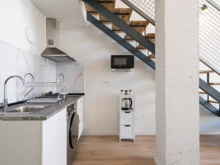 Loft industriel avec piscine privée à Madrid : photo 10