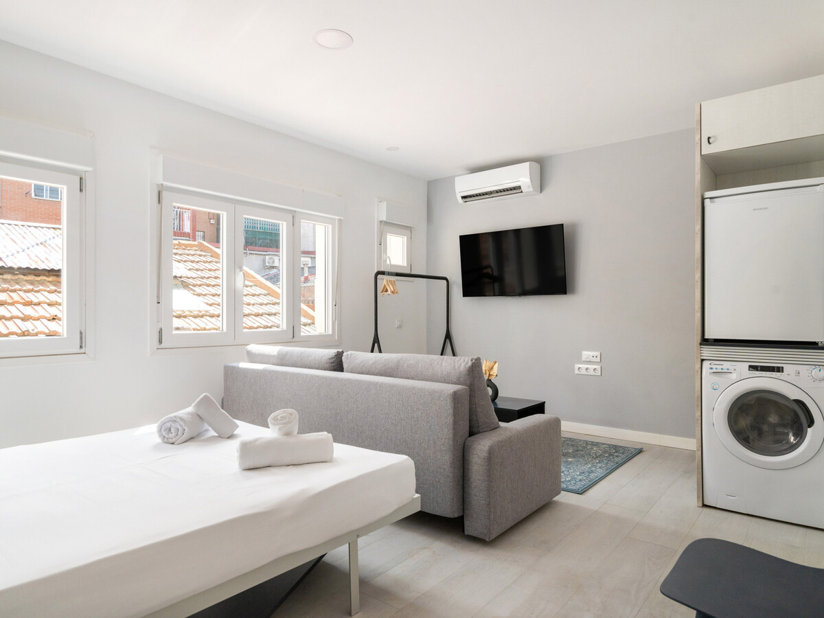 Studio 4 pers. avec parking privé gratuit - Carabanchel - Photo 13