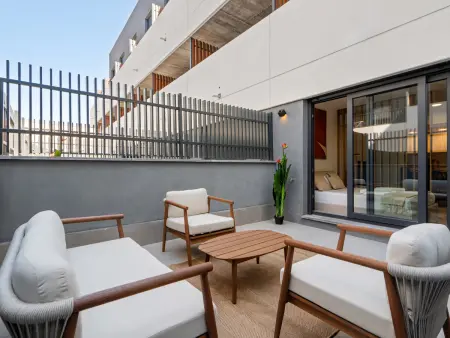 Appartement 1 chambre avec piscine chauffée à San Sebastián : photo 5