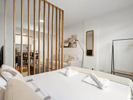 Appartement 1 chambre avec piscine chauffée à San Sebastián : photo 14