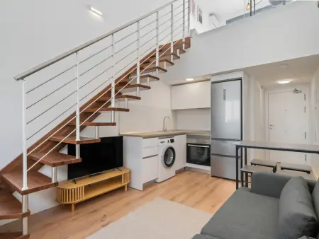 Location appartement à San Sebastián de los Reyes, Duplex moderne, piscine couverte et parking