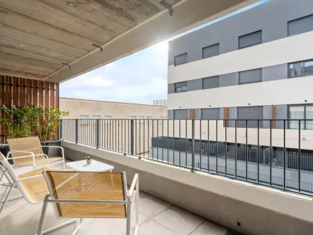 Studio neuf avec salle de sport et terrains de padel : photo 8