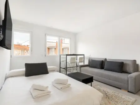 Location appartement à Madrid, Studio moderne avec parking - 4 pers. près Madrid Río