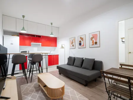 Appartement rénové Chueca, canapé-lit – 4 pers. : photo 6