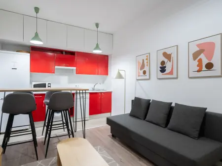 Appartement rénové Chueca, canapé-lit – 4 pers. : photo 8