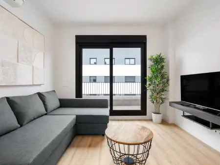 Location appartement à San Sebastián de los Reyes, Studio moderne, clim et piscine - 2 pers.