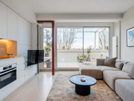 Attique design avec terrasse privée à La Latina : photo 18