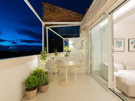 Attique design avec terrasse privée à La Latina : photo 29