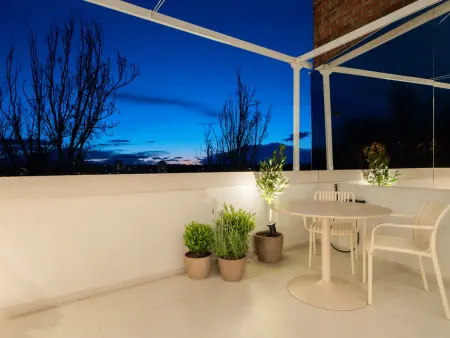 Attique design avec terrasse privée à La Latina : photo 31