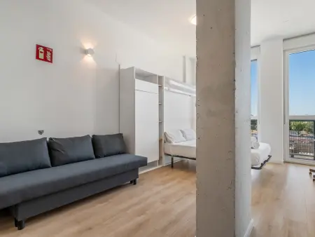 Studio moderne Madrid avec piscine et parking : photo 11