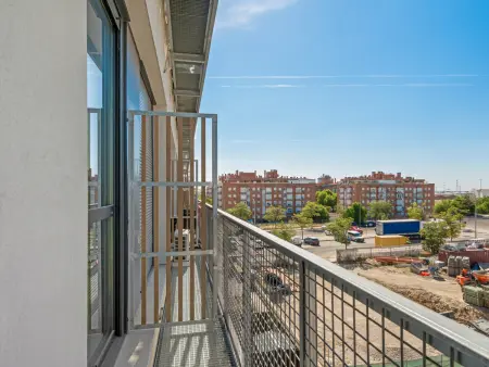 Studio moderne Madrid avec piscine et parking : photo 20