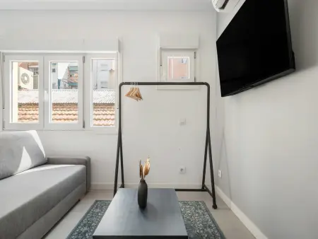 Studio avec 2 canapés-lits et parking gratuit à Madrid : photo 8