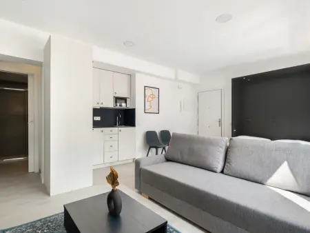 Studio avec 2 canapés-lits et parking gratuit à Madrid : photo 11