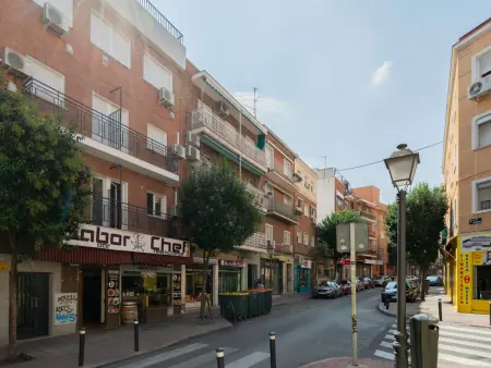 Studio avec 2 canapés-lits et parking gratuit à Madrid : photo 24