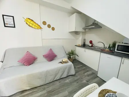 Studio rénové au cœur de Nerja, 4 personnes : photo 4
