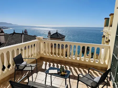 Location appartement à Torrox, Appartement vue mer et montagne avec terrasse - 6 pers.