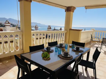 Appartement 3 chambres vue mer et montagnes - Torrox : photo 30