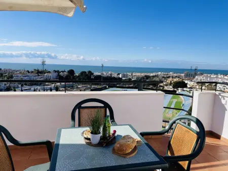 Penthouse Nerja avec solarium privé et vue mer : photo 16