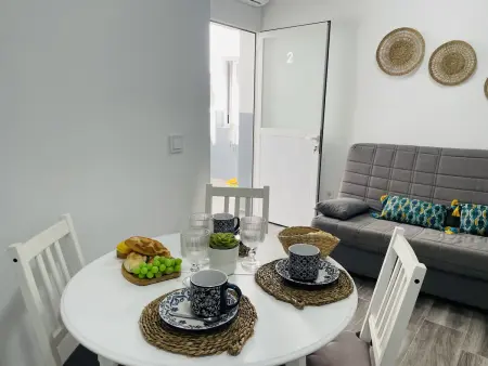 Studio rénové avec canapé-lit à Nerja, 4 pers. : photo 4