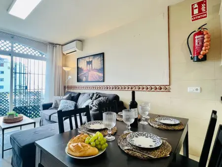 Appartement vue mer avec terrasse privée à Nerja : photo 6