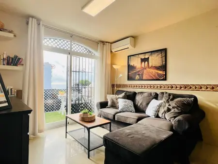 Appartement vue mer avec terrasse privée à Nerja : photo 9