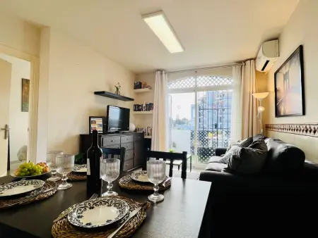 Appartement vue mer avec terrasse privée à Nerja : photo 10
