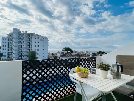 Appartement vue mer avec terrasse privée à Nerja : photo 12